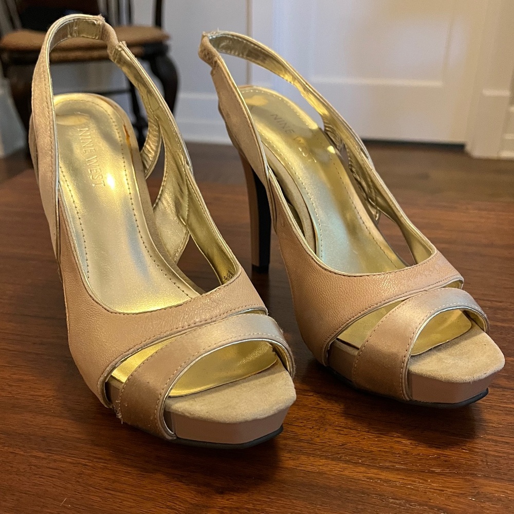 Women's Nine West Platform Heels - NWOT
